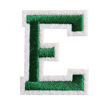 strygemærke-bogstav-E-grøn